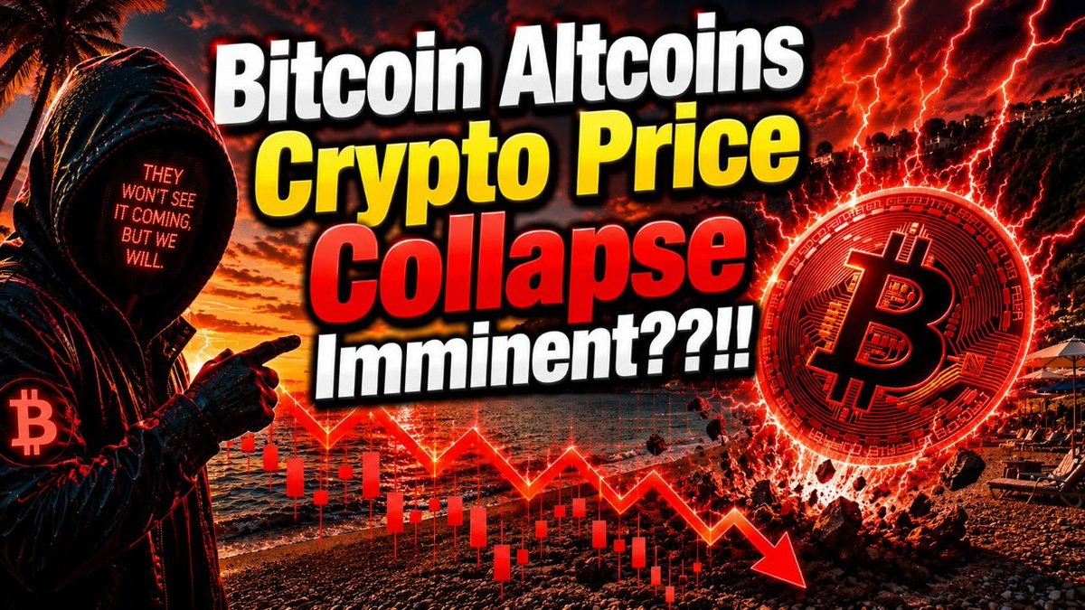 100xYOLO's tweet photo. Bitcoin Price Collapse Target for Worst Case Scenario!! Watch ASAP https://t.co/owst2h723n via @YouTube 
#bitcoin #altcoins #ethereum #crypto #feed #newshapeunfolds https://t.co/CFkBuPo6uA