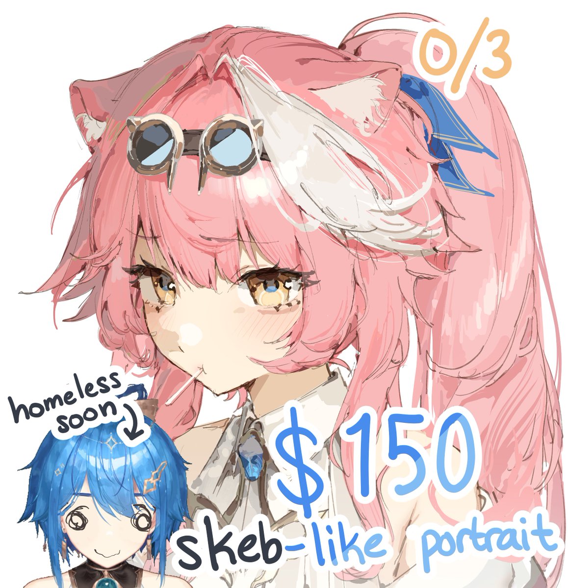 dayshiART's tweet photo. opening 3 slots and drawing them on stream today!!! (5pm est)
I must rent a place for myself soon to continue drawing... so kinda emergency cms!!

I hope this price is fair for the quality ;w; if i dont burnout ill take more slots!!!! (if there is more)

Google form below~ https://t.co/skWmNVLm5K