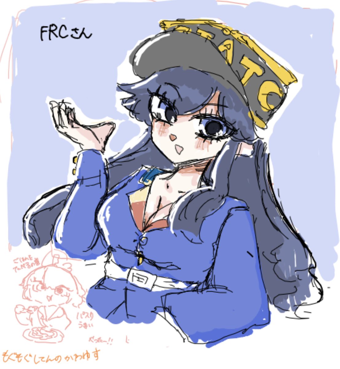 wta0130's tweet photo. 初絵チャ(1/2)
#もんどすとらの https://t.co/ByXZqKLZ2V