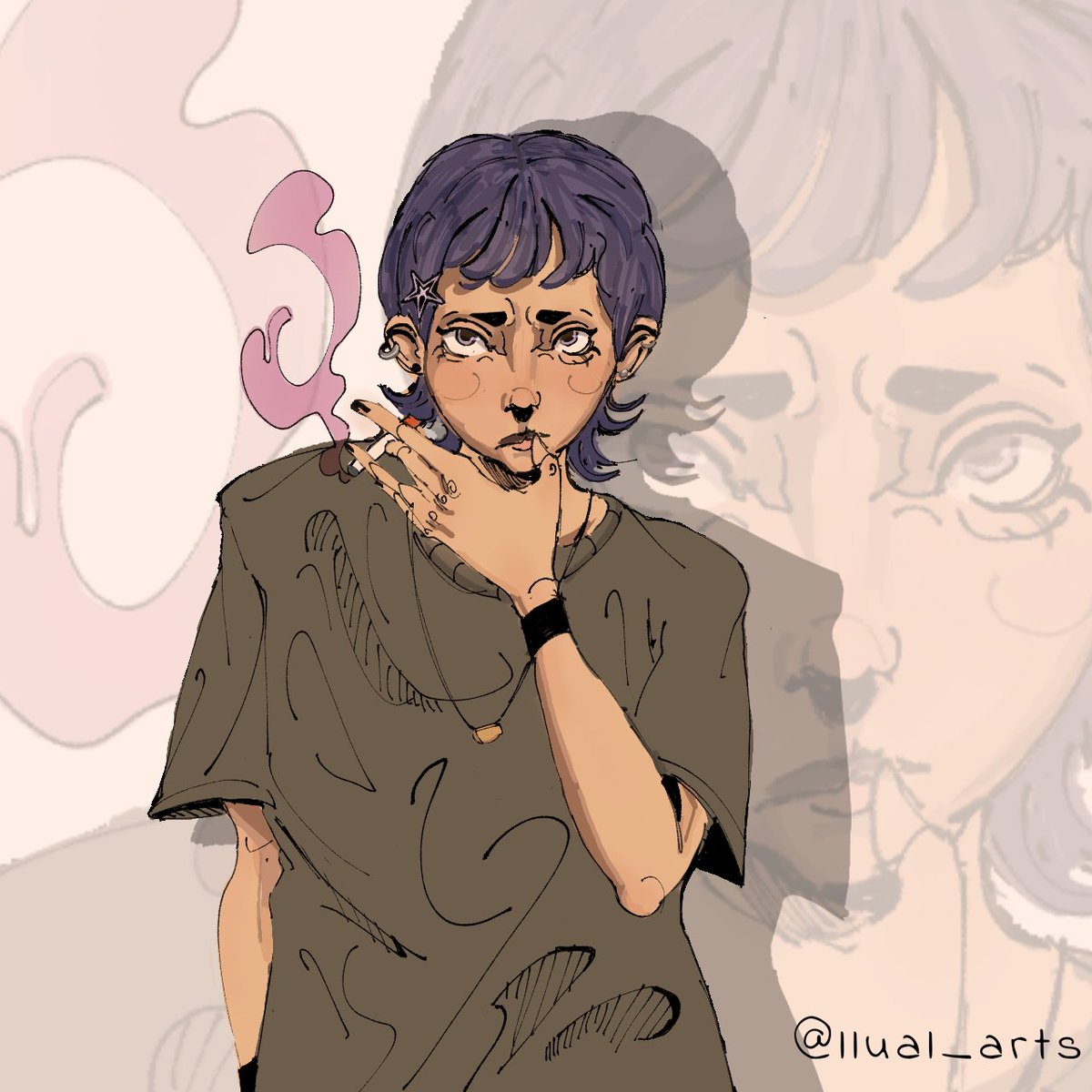 LlualArts's tweet photo. #OC desenho de uma oc :D https://t.co/wvXoEsJeG6