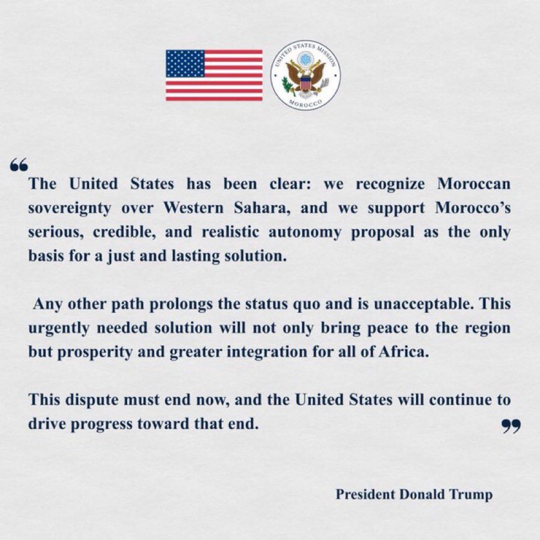 RealAlexJones's tweet photo. Do you think it was a good idea for Trump and Israel to back the Muslim invasion of Spain as payback? Below 47 recognizes the attempted takeover of Spanish areas of North Africa by the King of Morocco and Israel celebrates… https://t.co/qEsmFlNQ5A