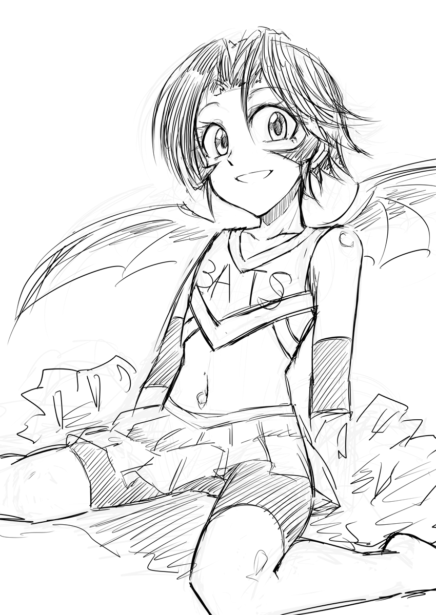outer1102's tweet photo. #スパッツの日 
#8月2日はスパッツの日
遅刻スズナちゃん落書き https://t.co/tSkAS3aLvK