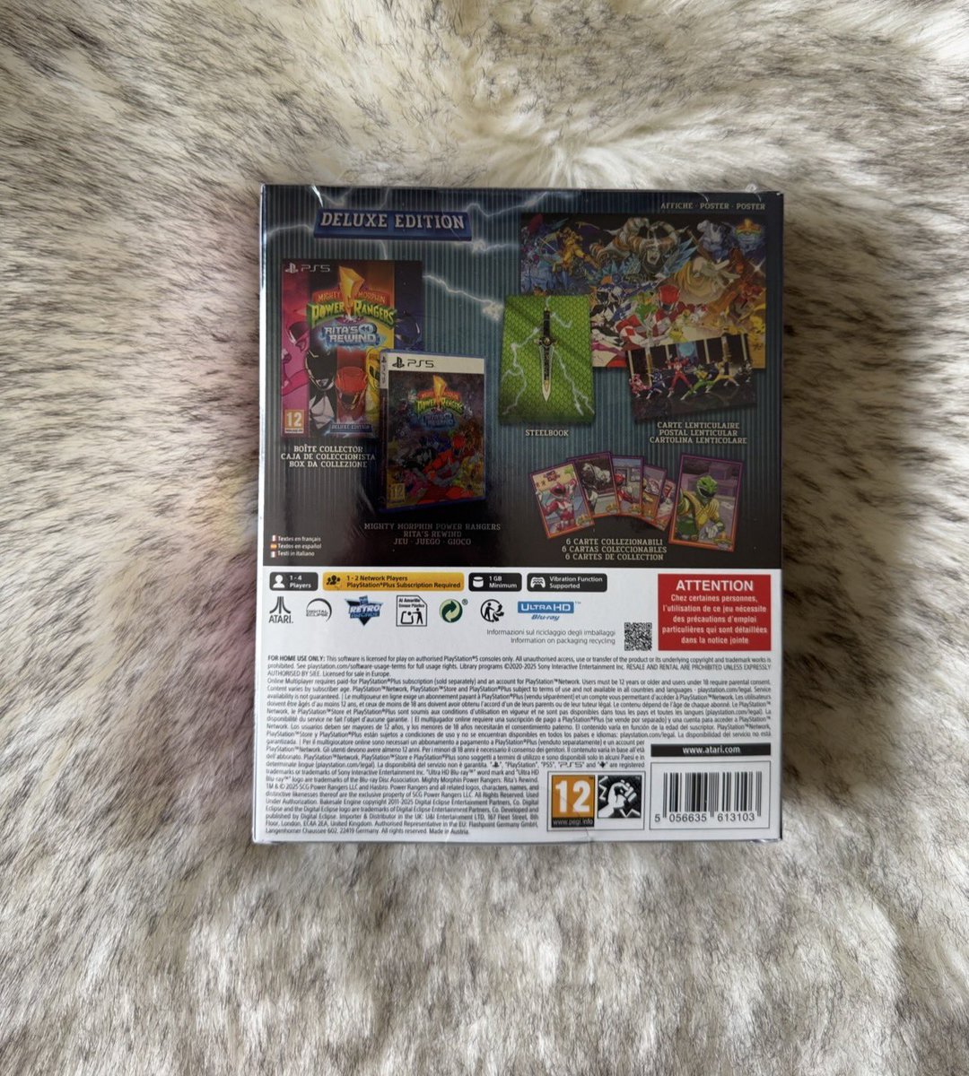millennialg1992's tweet photo. @PlayStation 💽Yeah! But physical edition 💿
#yoapoyoelformatofisico #istillsupportphysicalmedia #powerrangers #playsationhaslimits #bluraydisc https://t.co/aLw1swxUd4