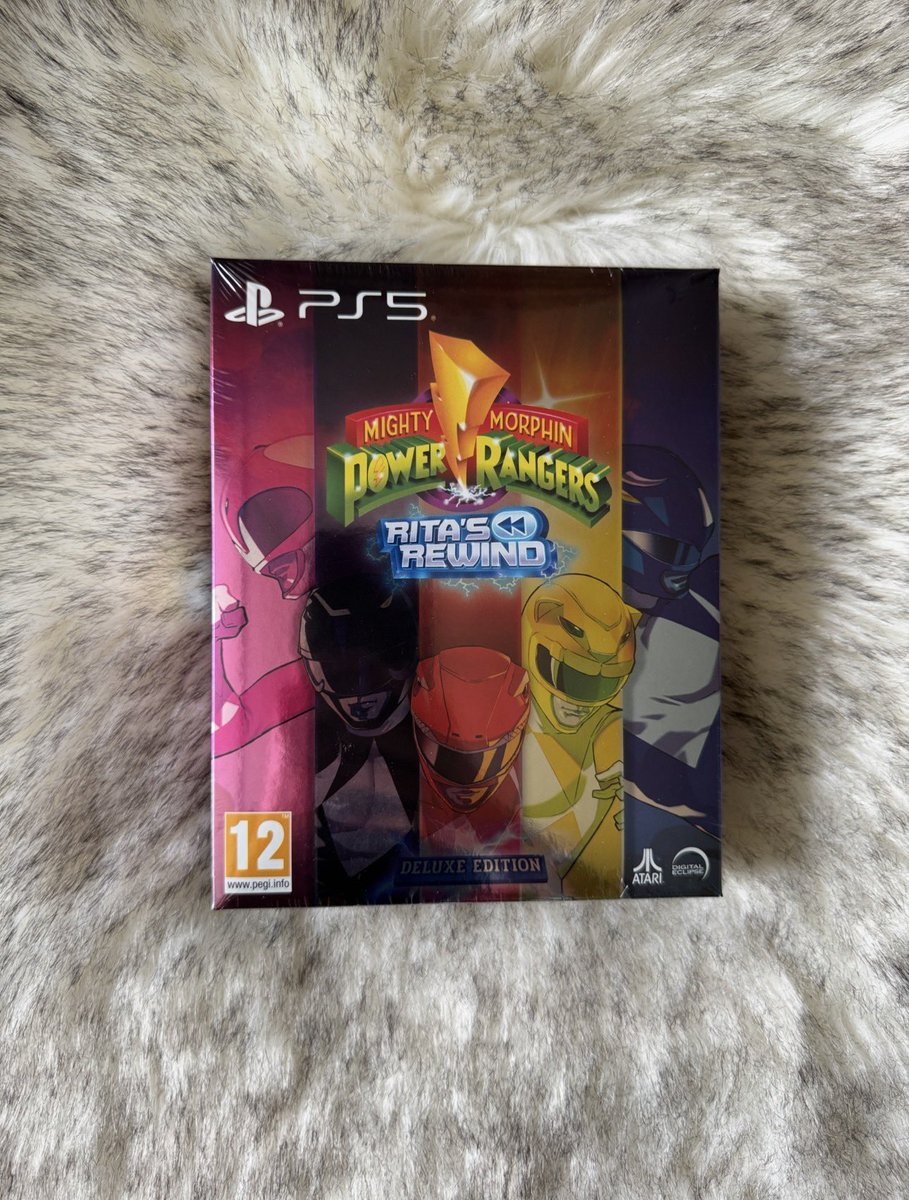 millennialg1992's tweet photo. @PlayStation 💽Yeah! But physical edition 💿
#yoapoyoelformatofisico #istillsupportphysicalmedia #powerrangers #playsationhaslimits #bluraydisc https://t.co/aLw1swxUd4