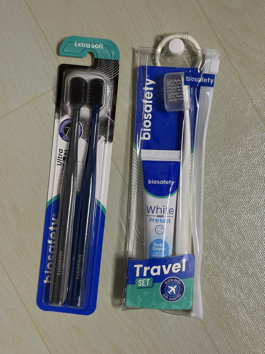 7dream_pp's tweet photo. พร้อมส่ง ✨ Biosafety 

- แปรงสีฟันคู่ 50 
- travel set สีขาว 55

📦 ค่าส่ง 35 / สนใจทัก dm ได้เลย

#ช้อปช่วยติ่ง #biosafetyXjesjpp https://t.co/gAdX3lFTP4