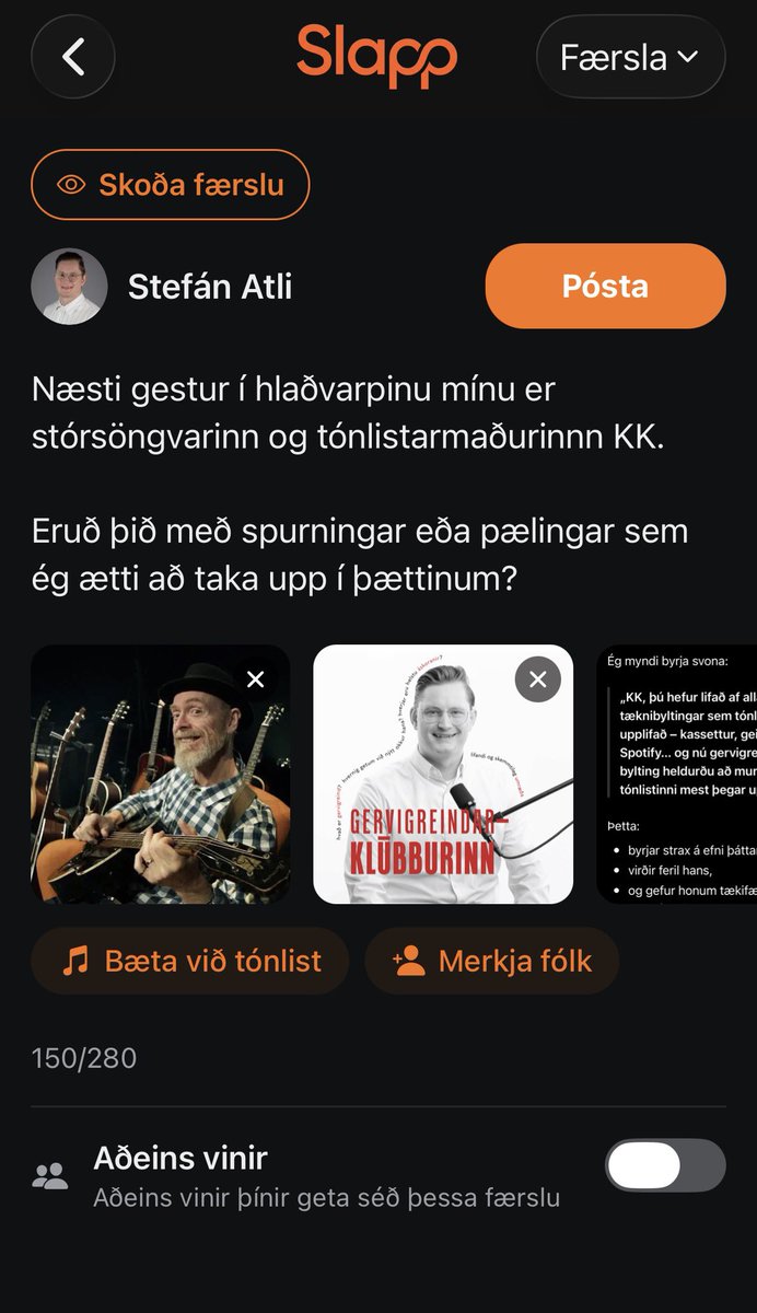 stefanatli's tweet photo. @ORGrimsson Má bjóða þér að vera gestur í hlaðvarpinu mínu um Gervigreind sem heitir Gervigreindarklúbburinn? 
Það væri mikill heiður að fá þig herra Ólafur Ragnar! https://t.co/vmhR9ypu0d