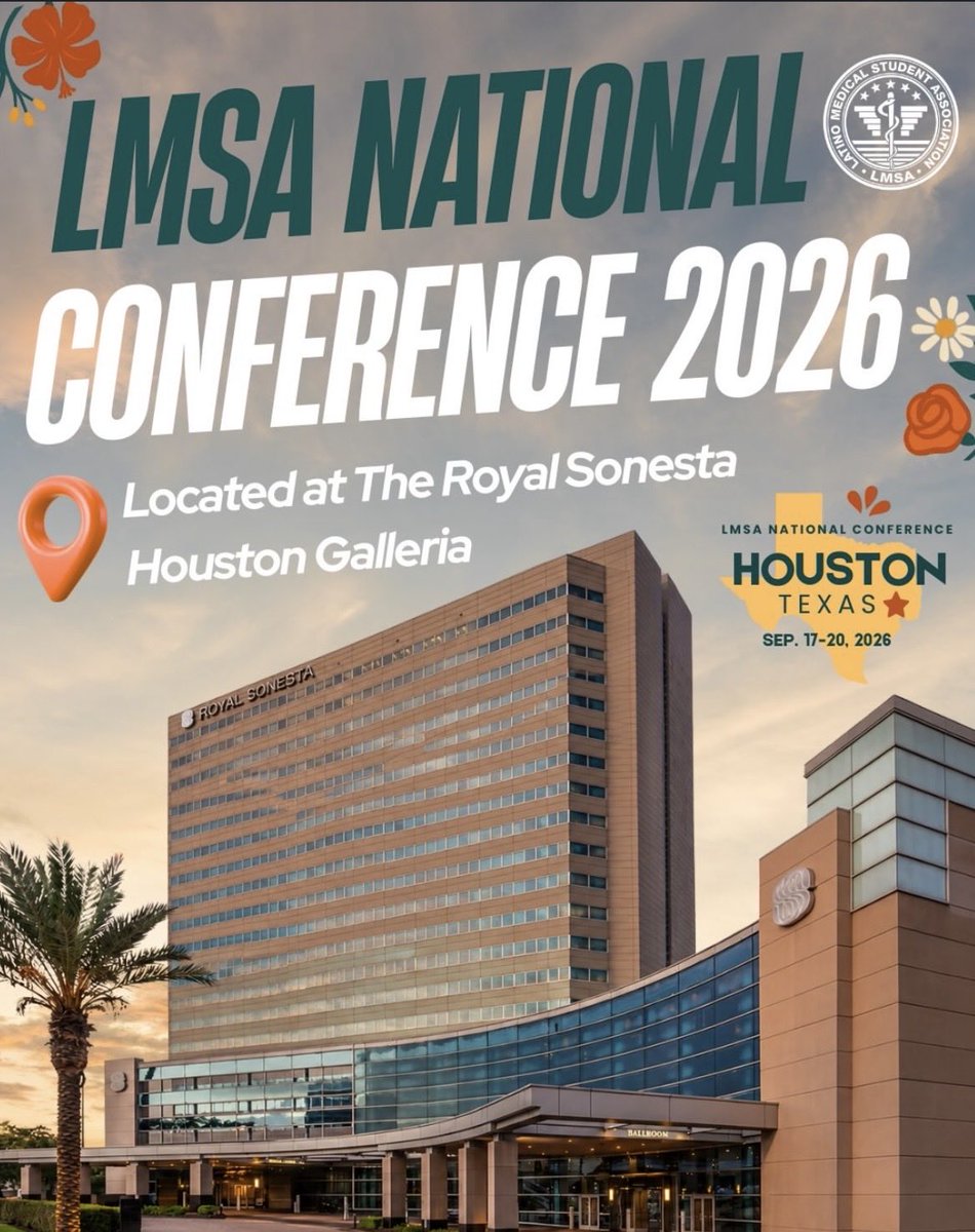 LmsaNational's tweet photo. Join us September 17–20 for the LMSA National Conference at the Royal Sonesta Houston Galleria ✨

Enjoy a comfortable and convenient stay just steps from the conference. Scan the QR code to book your hotel at a discounted rate 🏨

We can’t wait to see you in Houston 🤍

#LMSA https://t.co/j5LiTW88TY