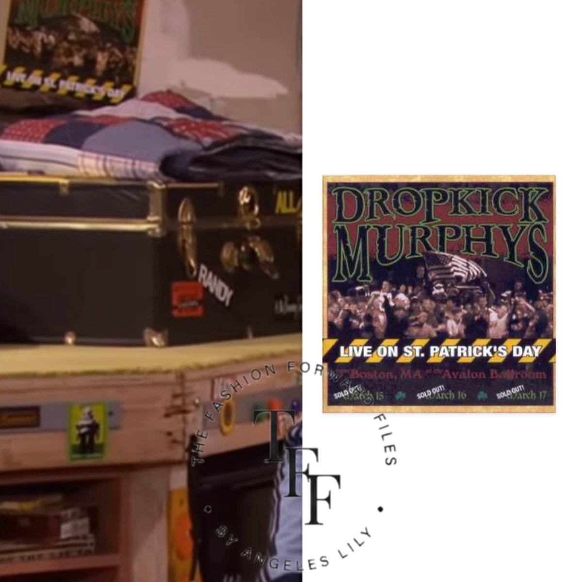 FashFwrdFiles's tweet photo. In Drake & Josh there is a cover for the Dropkick Murphys live album titled Live on St. Patrick's Day from Boston, MA, recorded at the Avalon Ballroom. #dropkickmurphys #drakeandjosh #drake #josh #album https://t.co/G4aW0rovYP