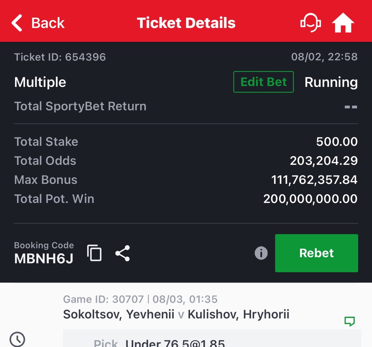 BETLEADS's tweet photo. SB5PNM > 1K ODD 
G151JP > 400 ODD 
U3RGHN > 200 ODD 
JQXRPU > 100 ODD https://t.co/OVT9O22qHf
