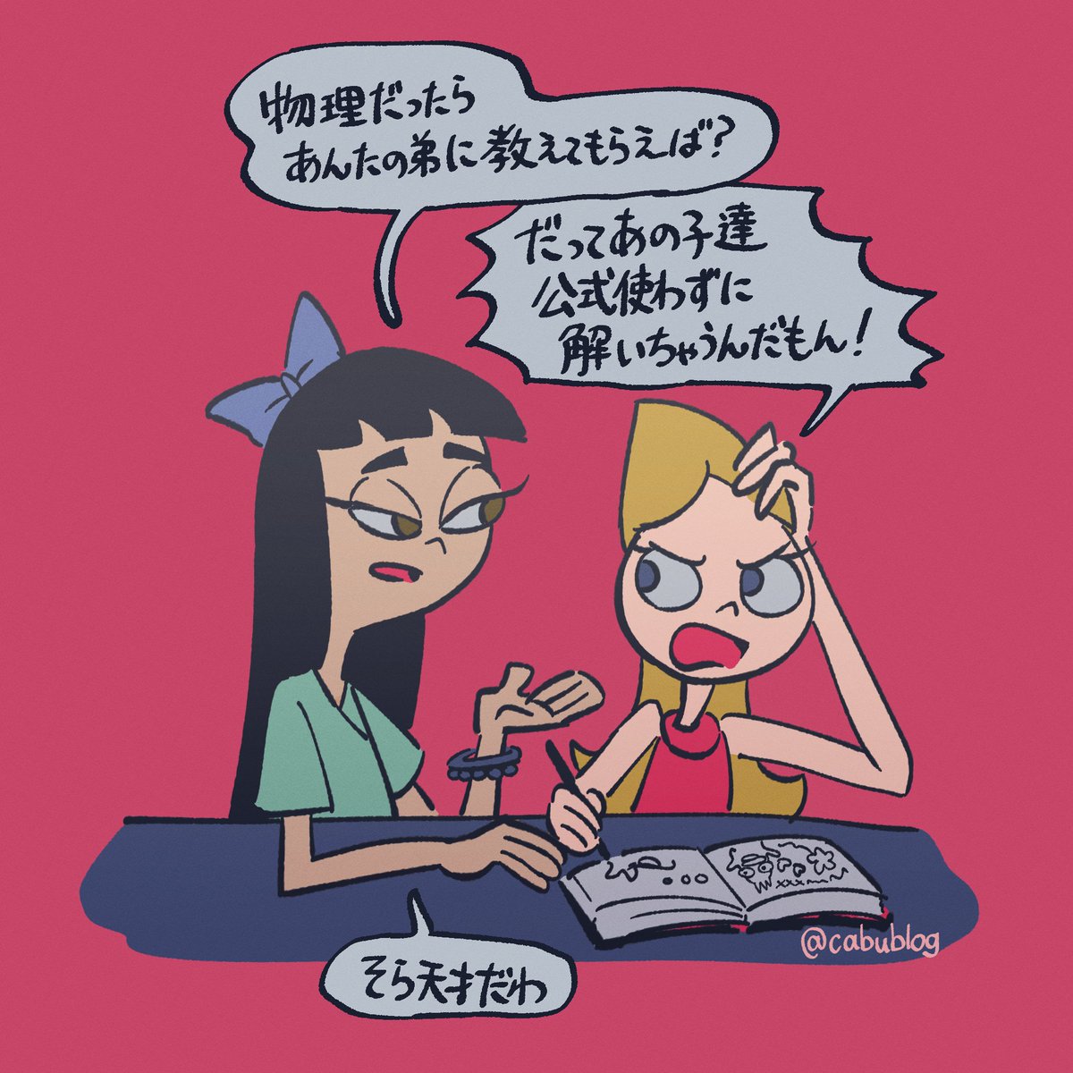 cabublog's tweet photo. 勉強② https://t.co/h1amIZxzdh