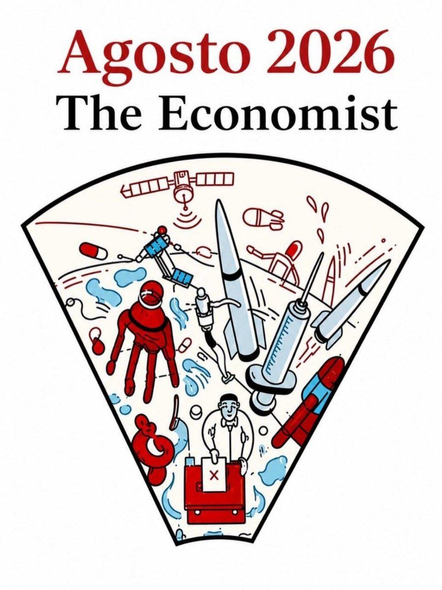 AndreGAP's tweet photo. Agora, a Aliança detém o comando da revista The Economist, por isso estão divulgando essa capa para expôr as engrenagens de intentos da cabala contra a humanidade. 
Como eles contavam algo que iria acontecer antes?
Simples, eles planejavam o caos para vender ou oferecer a solução que mantinha a humanidade escrava deles.
A capa da revista agora muda de objetivo, te contar que os planos deles se voltaram contra eles mesmos.
https://t.co/KTNV0YuRmS
