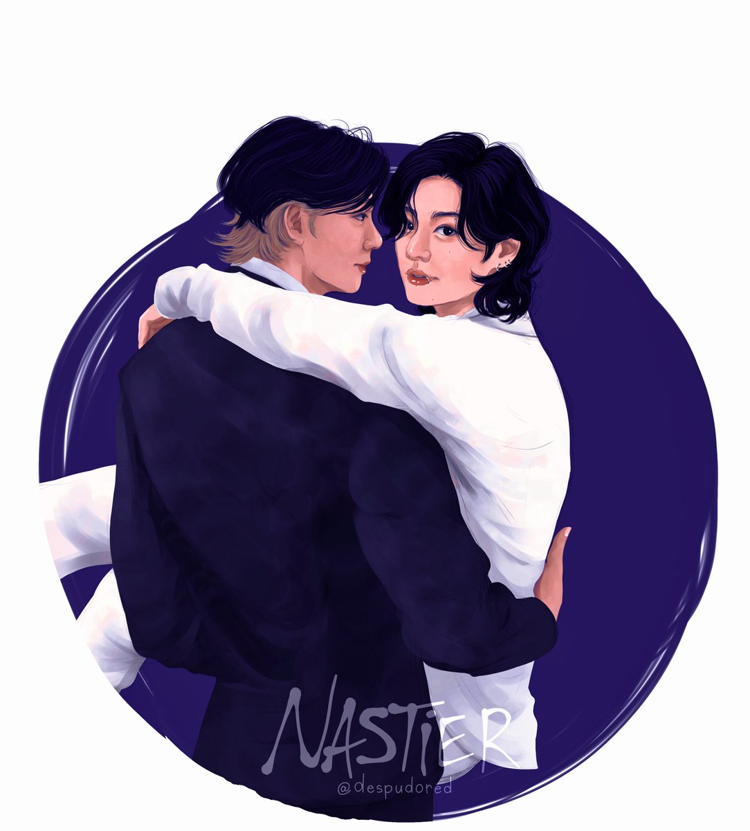 despudored's tweet photo. this one i made recently for a friend too~

#taekook #tkk https://t.co/6gItAwcPQ4