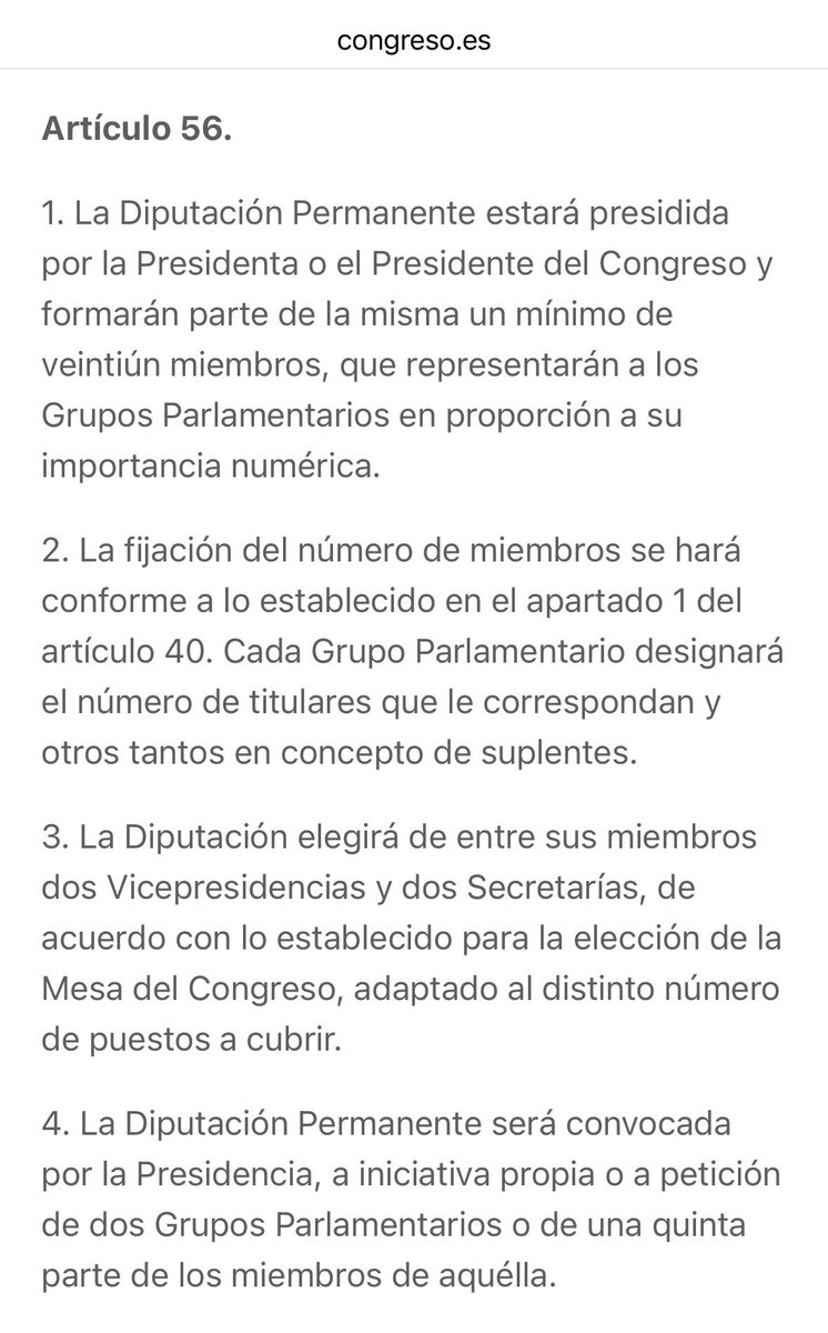 javiernoriegago's tweet photo. Hemos solicitado #comparecencia urgente del #Presidente y convocatoria de la #DiputaciónPermanente con el fin de que se fije fecha para la celebración de un #Pleno #Extraordinario en #agosto.

¿Ustedes creen que la imparcial e independiente Presidenta del Congreso va a convocar Pleno Extraordinario del Congreso en el mes de agosto?

Yo, les digo que no.

Tengo preparada la maleta para desplazarme a Madrid tan pronto sea citado, pero me temo no me convoquen hasta el mes de septiembre.

URGE modificar el Reglamento del Congreso y diversas disposiciones legales con el fin de reducir el poder omnimodo del Gobierno y establecer contrapesos reales que aumenten el control parlamentario así como la calidad de nuestra democracia (avanzada).
👇👇👇👇