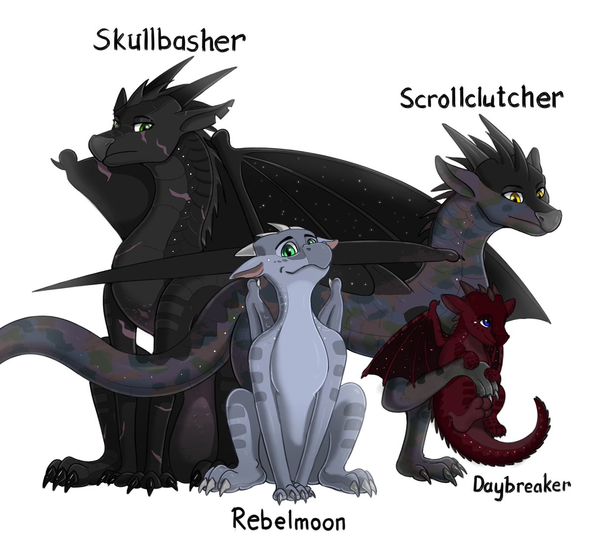 Munchable_Tail's tweet photo. "MAGNOALIS, WHY ARE ALL OF YOUR WOF  OC DESGINES SO GOOBER AND UNORTHODOX?"
Because AI can't replicate it. You can't get Rebelmoon, Daybreaker, Skullbasher, Scrollclutcher or Wishbringer with AI unless you do a big prompt to get close. GLWT

Artists: @TrinilloDragon @Tyriiian1 https://t.co/FxX53uax9n