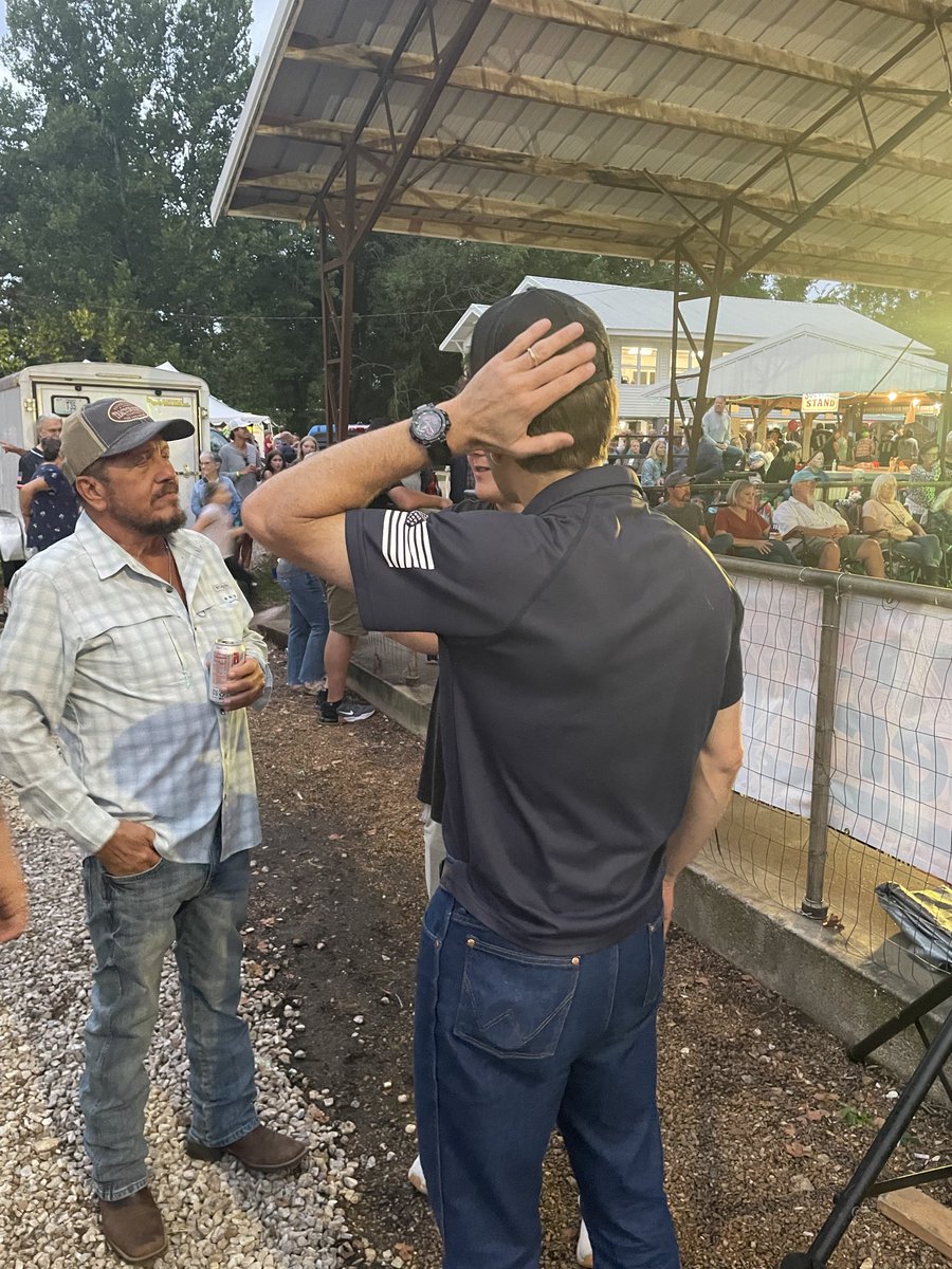 VoteJakeVogel's tweet photo. More stops this weekend at the 
Cattlemen’s Steak Dinner in California and Tuscumbia’s 100 Year Celebration. Thanks to everyone who took the time to chat with us. Vote Jake Vogel on August 4th! https://t.co/MFiDJrD9um