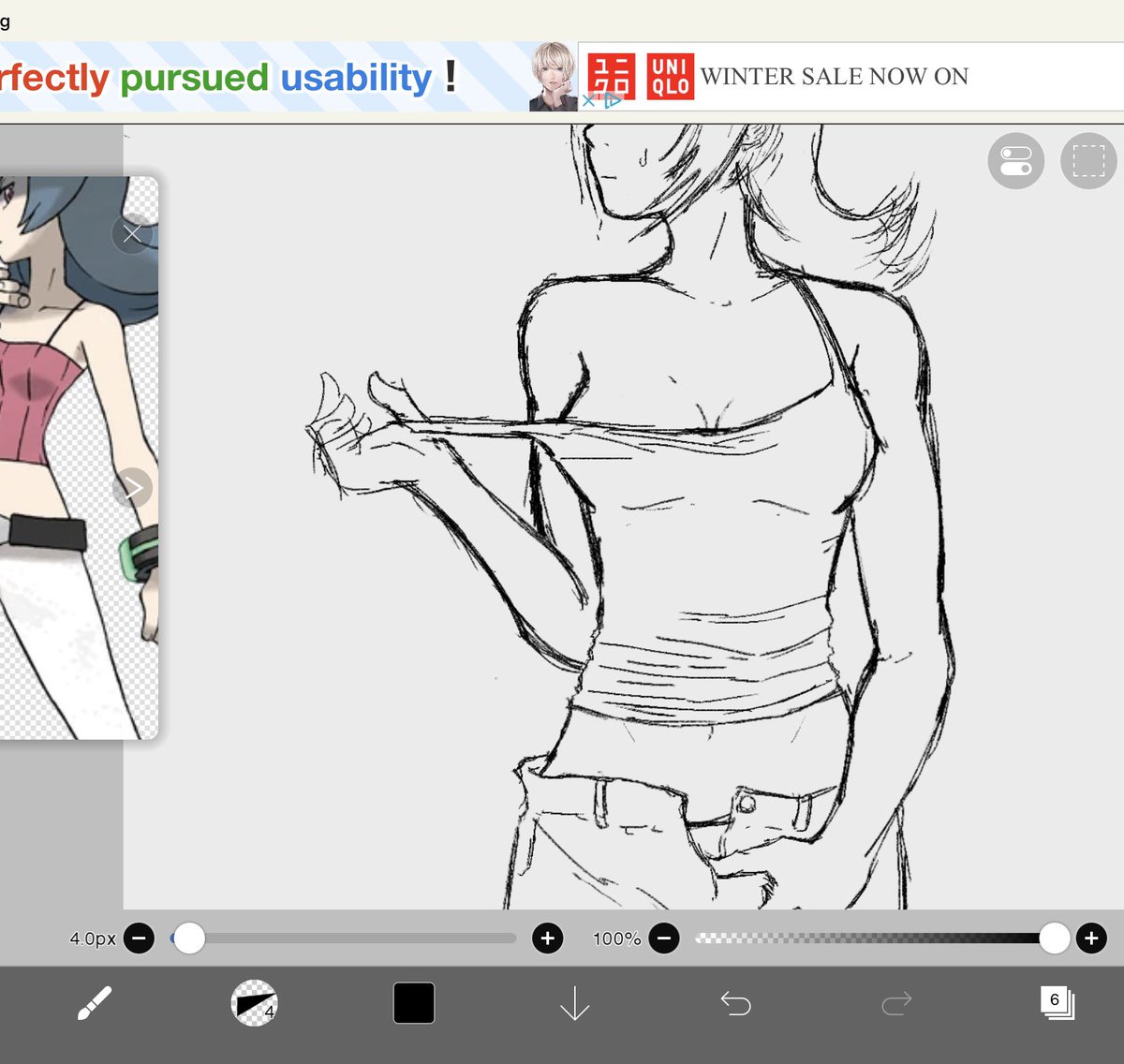 guapplepino's tweet photo. noo sabrina don’t stretch out your shirt (had to repost) #wip #pokemon https://t.co/brsaixXxIx