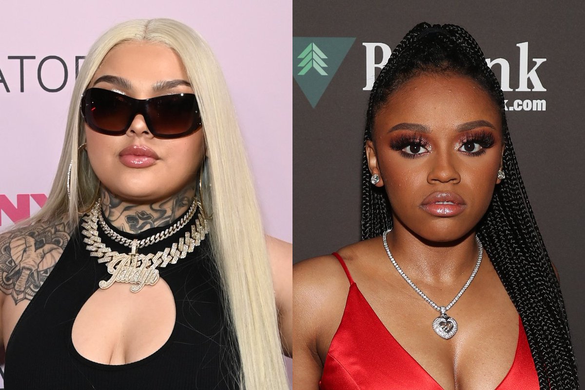 TheShadeRoom's tweet photo. Oop! Karlissa Saffold enters the chat with words for Jaidyn Alexis after Kai Bandz pops out with Yaya Mayweather. VIDEOS: https://t.co/CiZjrtsTcQ https://t.co/UMdLCajIwY