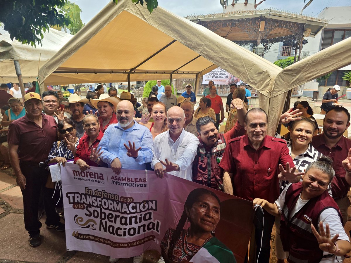 A_MontielR's tweet photo. La Transformación se fortalece cuando el pueblo se organiza. Sigamos construyendo un movimiento cada vez más fuerte y cercano a la gente. 🇲🇽

#PorLaDefensaDeLaSoberanía
#HumanismoMexicano
#PrimeroLosPobres https://t.co/Qi4spXyuMP
