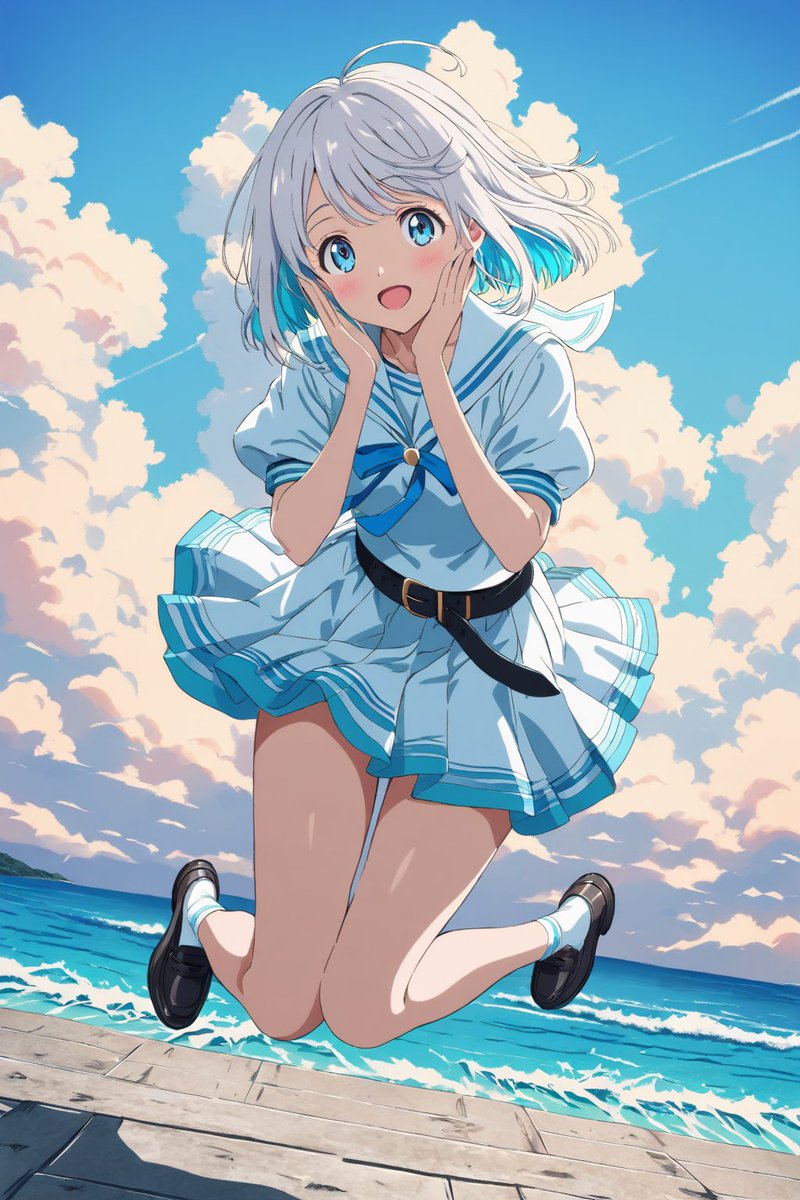 REYUSEION's tweet photo. おはようございます、先輩 #AIart #AIイラスト #AI美少女 https://t.co/RmgzJclX9R