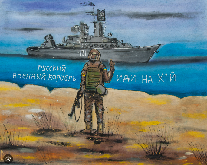 vevasko's tweet photo. @L65094341 @Grucha259 @OwlOnWire @TarasKuzio Ти жартуєш чи знущаєшся?
Російський корабль - іде на хуй. https://t.co/wTtYOxaqZz