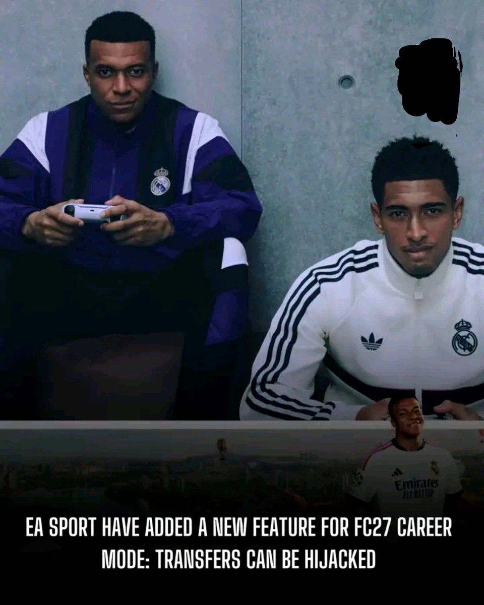 BurabariApollos's tweet photo. ๐จ๐ฎ EA Sports FC 27 introduces โTransfer Hijackingโ to Career Mode, and the internet is already calling it the โChelsea Effect.โ ๐๐
The transfer market just got a massive upgrade! ๐๐
#EASportsFC27 #FCCareerMode #TransferHijack #FC27 #GamingNews https://t.co/LGHFmmLAYX