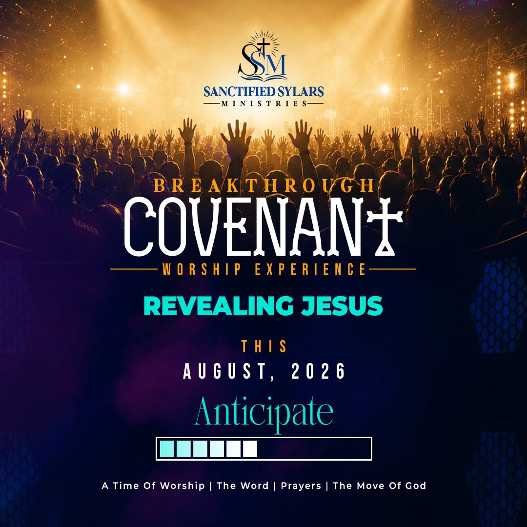 IamSylars's tweet photo. Something powerful is on the horizon… 🔥

This August, we’re gathering for an unforgettable encounter centered on one person—JESUS.

Stay expectant. More details dropping soon. 🙏🏽 https://t.co/bnU5JdnPWe