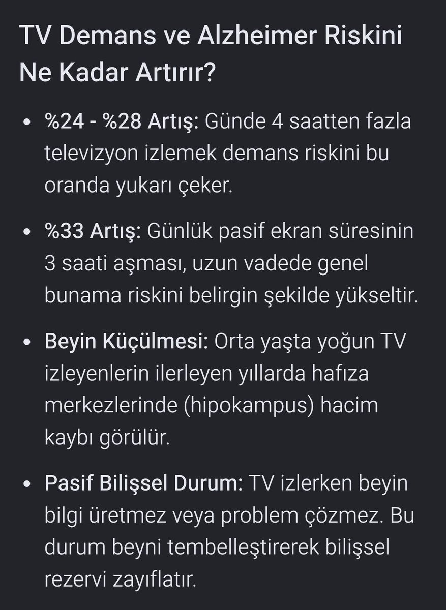 s1n1f's tweet photo. @unquale tv'yi bir evin olmazsa olmazı olarak görenler ekran karşısında düşünce yetilerini kaybedecekler - yakın bir gelecekte alzheimer ve demans ile dans etmeye başlayacaklar.. 

görsel dipnot; https://t.co/EzT04q1SH7