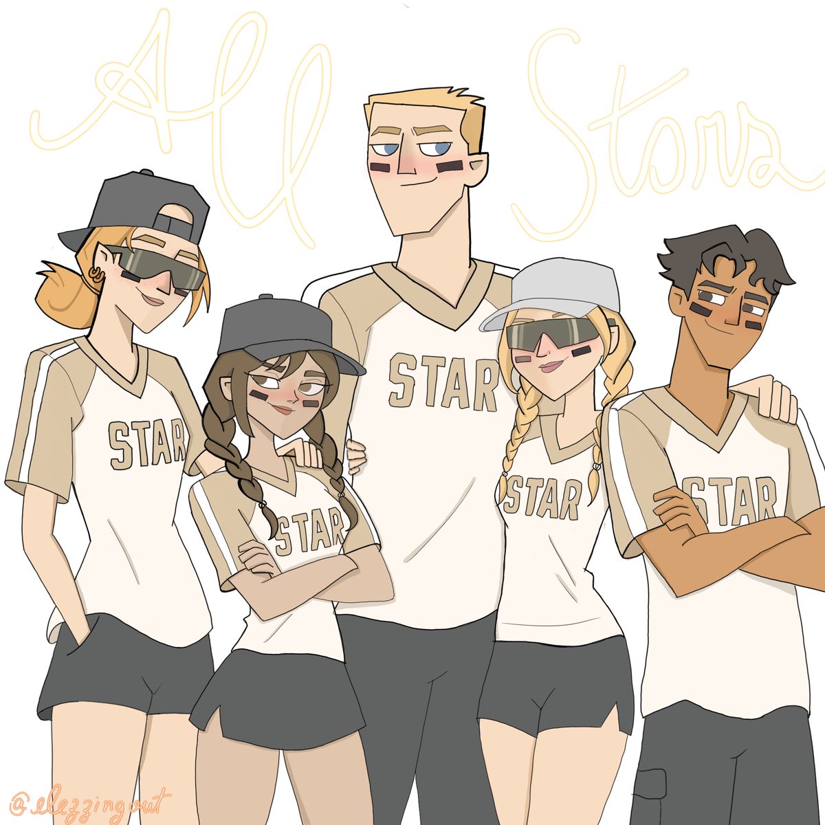 elezzingout's tweet photo. Team ALL STARS for the win ⭐️ https://t.co/Kp7BQ6aWRt