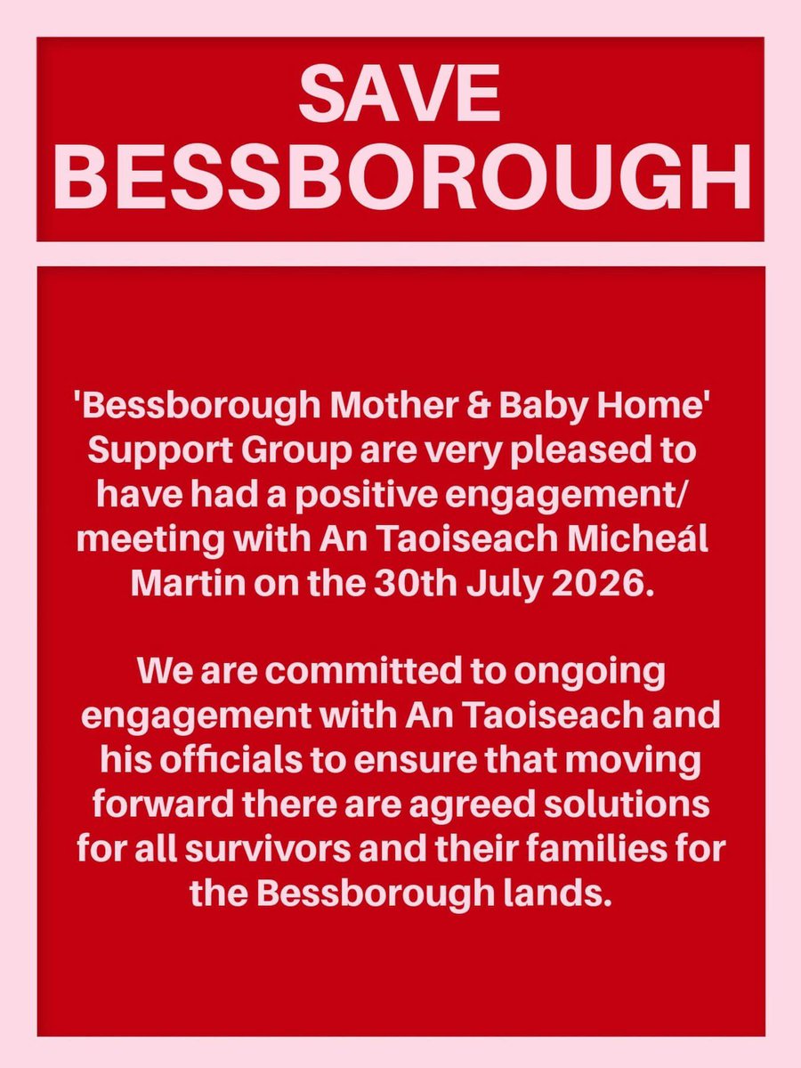 Timbre_Breda's tweet photo. A CPO of the remaining 60 acres of #Bessboro does not mean it will be investigated.
The public campaign has not prioritised an #IndependentInvestigation
If purchased by the State all hope of an independent investigation is gone!
The campaign does not speak for ALL Survivors https://t.co/eCloPOE969