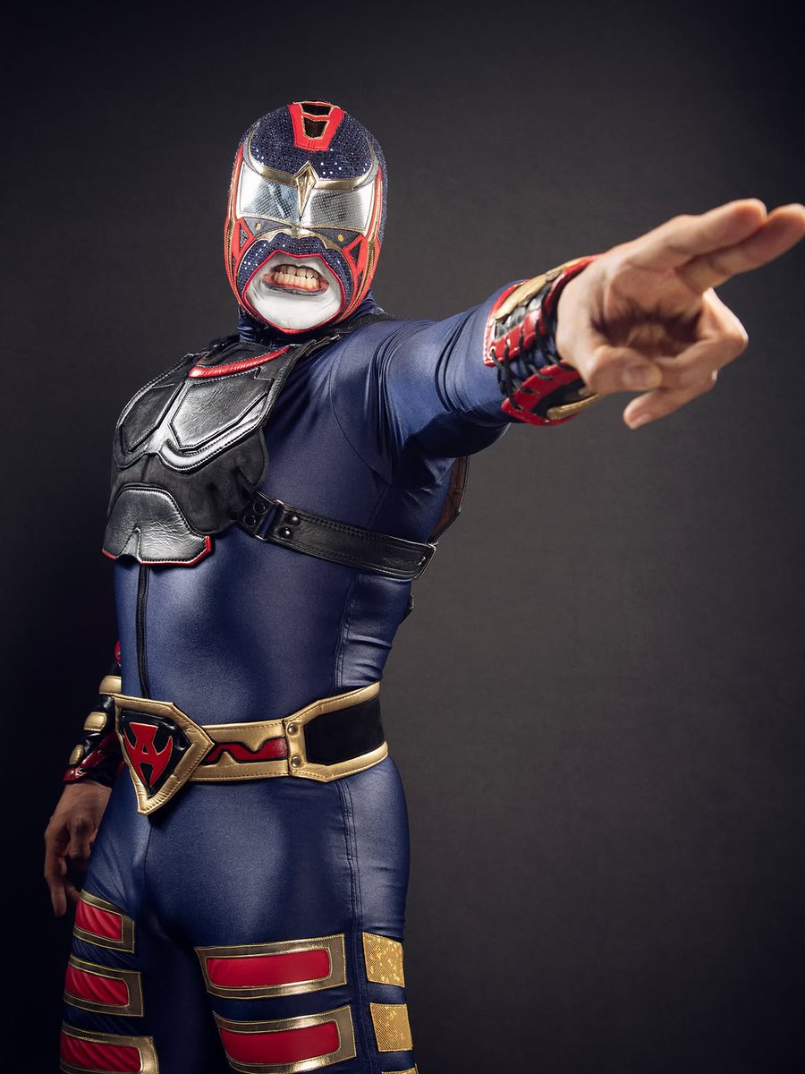MengsMullet's tweet photo. El Fiscal's cool Judge Dredd gear https://t.co/HW54XE2RB7