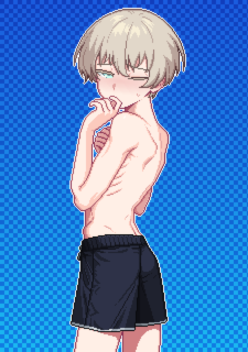 LM_35818's tweet photo. レーベ男水着チャレンジ
#艦これ https://t.co/F0lIsyblUK