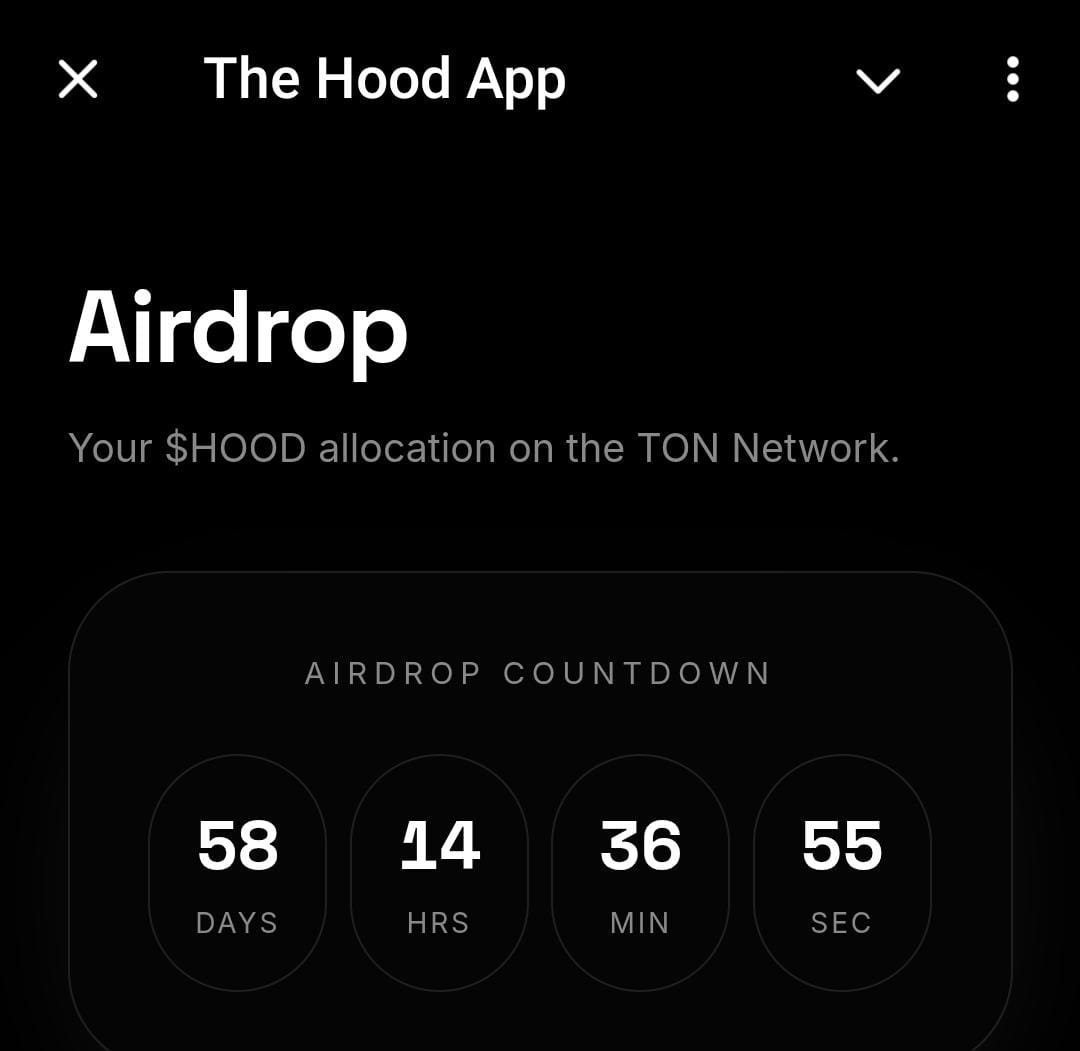 bybit_angel's tweet photo. HOOD AIRDROP ✅

 farming is just for 60 days so let's just do it for doing sake.

https://t.co/kFO6FDVJl1

✅Click and Join 
✅Go to missions and do tasks
✅Daily check in
Done ✅ https://t.co/RZJ4n70dFv