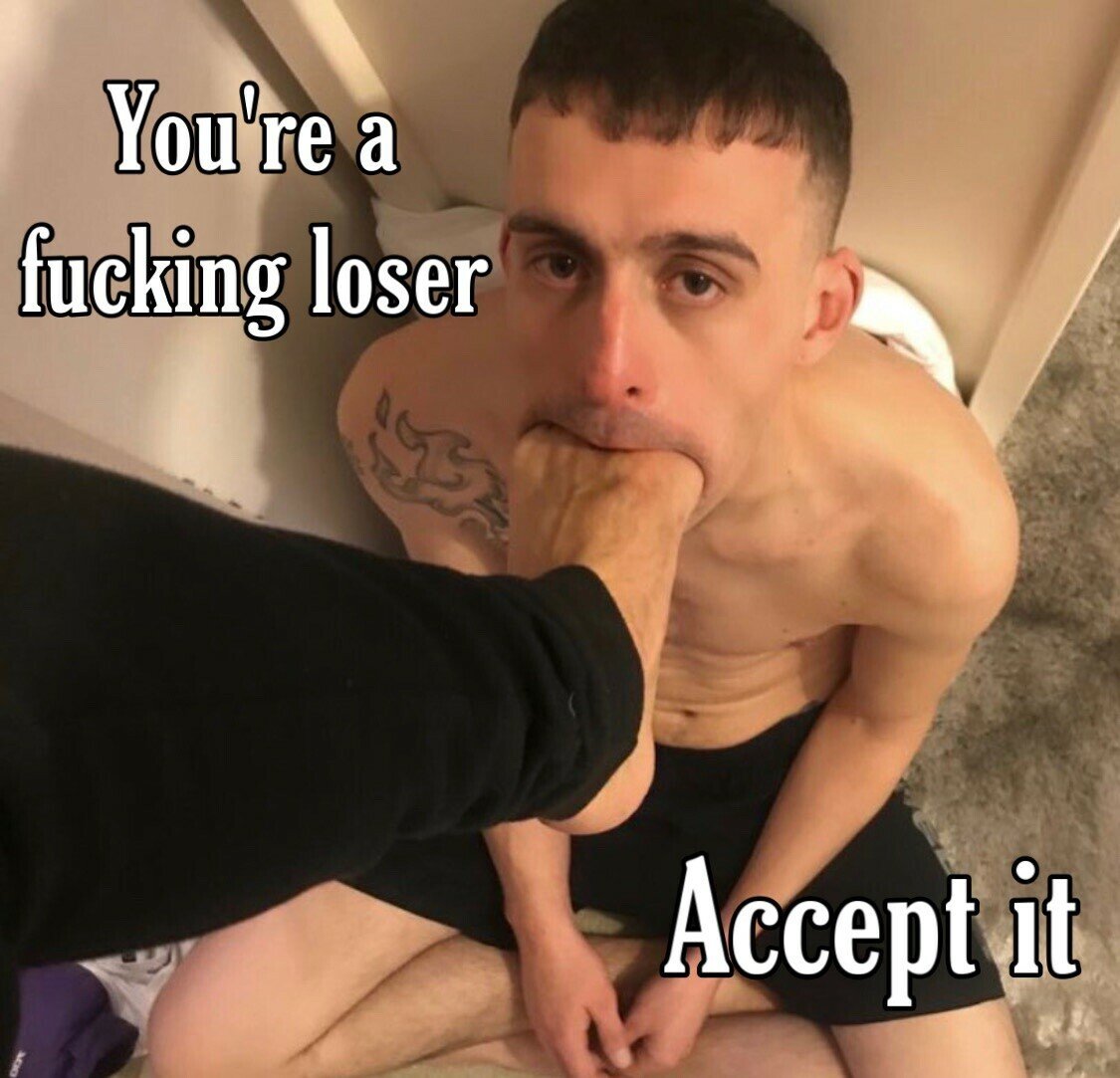 degradedfgtts's tweet photo. looking really proud with your bully's foot in your mouth fªggºt 😂 https://t.co/UTvFHMhzHI