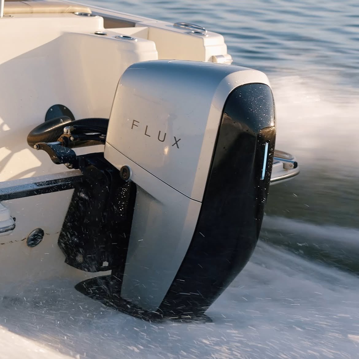 niccruzpatane's tweet photo. This is pretty cool. Rhode Island-based company Flux Marine sells a fully-electric boats powered by their own electric outboard motors. 

They sell many different configurations of boats which they’ve partnered with Scout, Highfield, and Flagship Pontoons. 

• Prices are low to mid $100K depending on boat configuration.
• 25-30 miles of range at cruising speed
• 80+ miles of range at low speed (~5 mph)
• 84 kWh battery
• 175 peak horsepower (115 hp continuous)
• Top speed ~30-35 mph depending on model
• 7.5 hour charge time @ 6.6kW 
• 50 kW peak fast charging 
• 400V
• 325 lbs for the motor 

Seeing stuff like this is cool. Definitely the future.