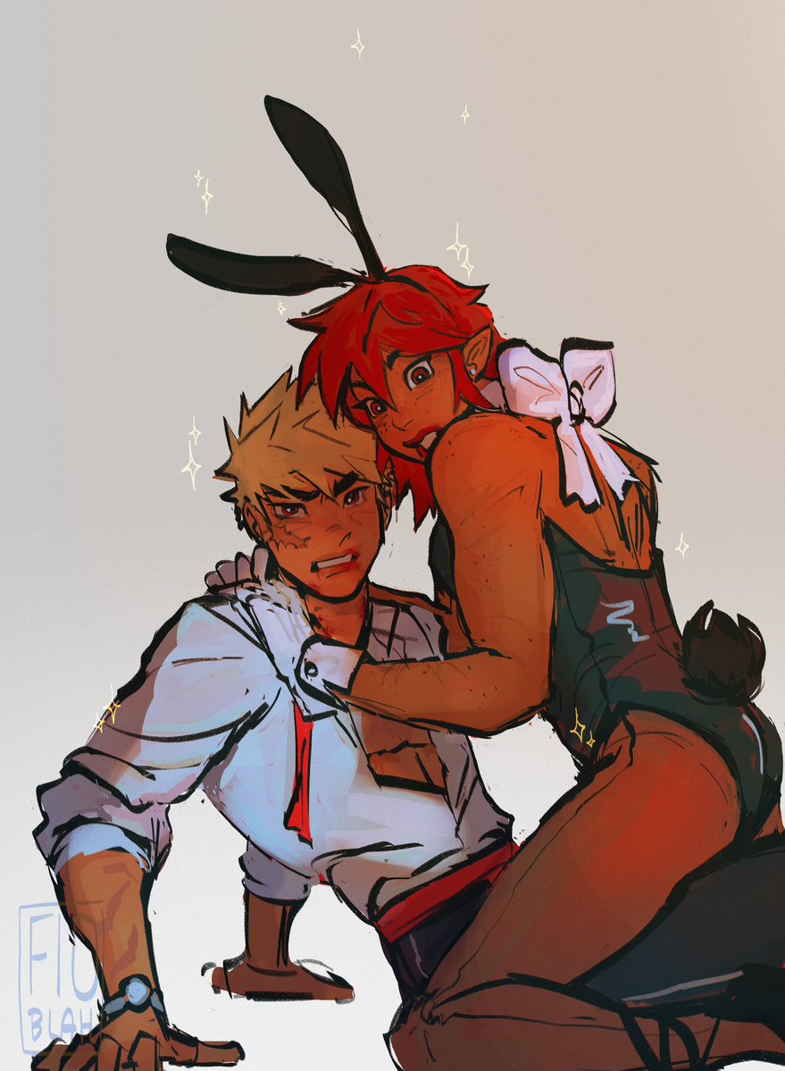 fioblah's tweet photo. [#bakukiri #kiribaku]
bunny :D https://t.co/xAYcaWf0ps