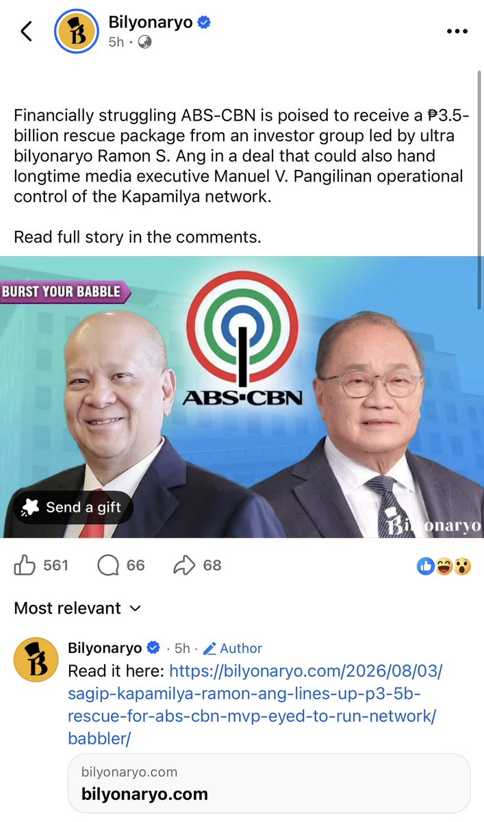 dbphils2024's tweet photo. @OldShackleton @PilyangSweet92 Nga pala nasa news kayo oh. Financially struggling daw at need nang rescue.  Aray ko! Kaka Iyak! https://t.co/SunrNbnajv