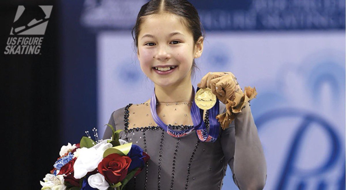 liuarchivefs's tweet photo. 2017-2018 season wrap- Junior
>Age: 12 years old
> All at US Nationals:
  Best SP (Spanish Flame): 63,83 
  Best FS (Les Miserables): 120,33
  Best Total: 184.16
> First triple axel (3A) attempted in domestic competition 
>Main results: 🥈🥇🥇🥇
> Junior US National Champion https://t.co/CJOZPTonNM