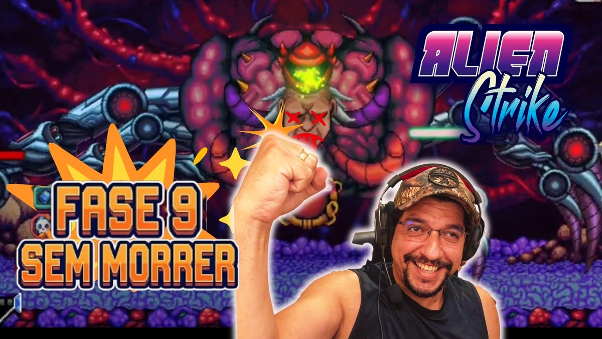 corumbaplay's tweet photo. Finalmente consegui! 🏆 Detonei a fase 9 Confronto Final de Alien Strike: Blasting the Intruders SEM MORRER! Um dos desafios mais intensos que já joguei. 👽🔥
Confira essa run No Damage no canal CorumbaPlay! #AlienStrike
@nuntiusgames @ComboGameStudio 
https://t.co/VaMJKGDspA https://t.co/a1DBKfydy0