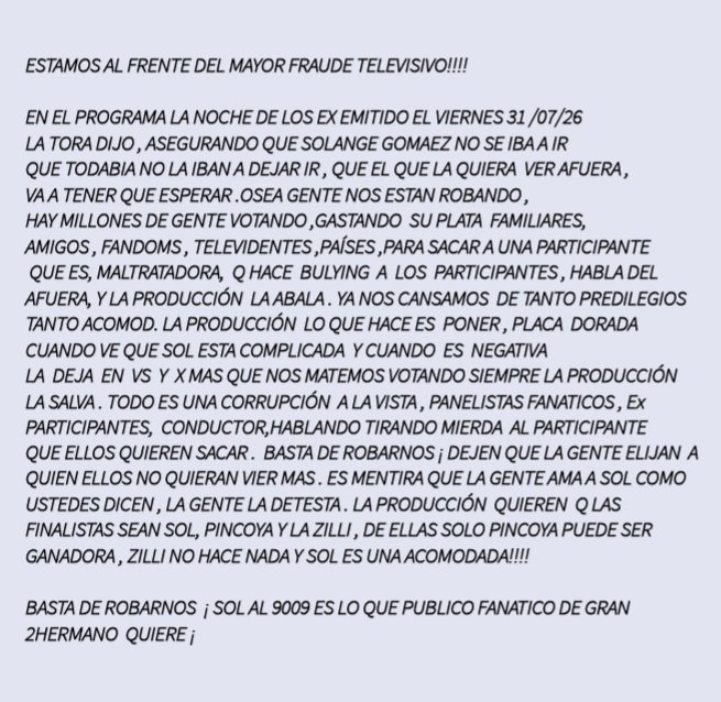 Piojosa78Lopez's tweet photo. @la_iso #BASTADEFRAUDE @SANTIAGODELMORO @GastonTrezeguet @laubfal @telefe @Prensa_Kuarzo https://t.co/NmOZo5if3i