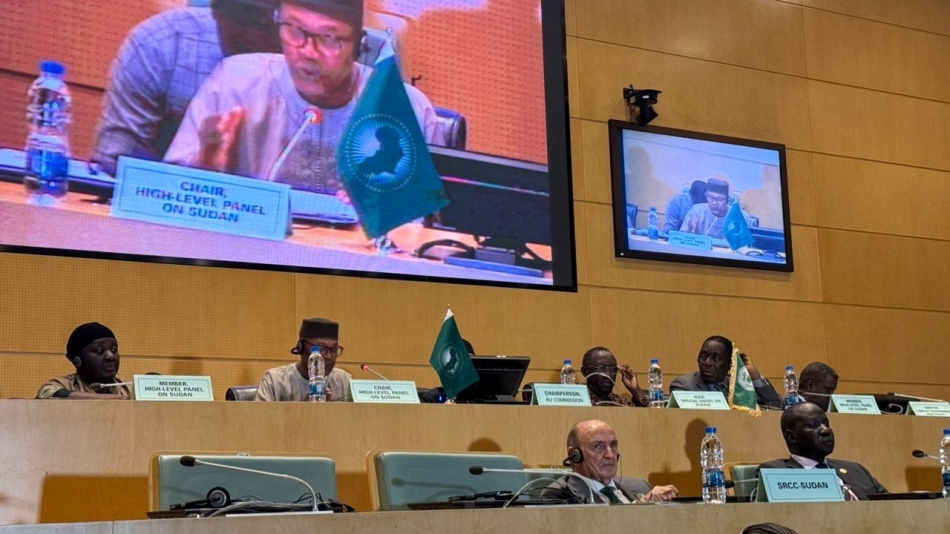 Umma Party delegation presents peace vision to Quintet mechanism in Addis Ababa