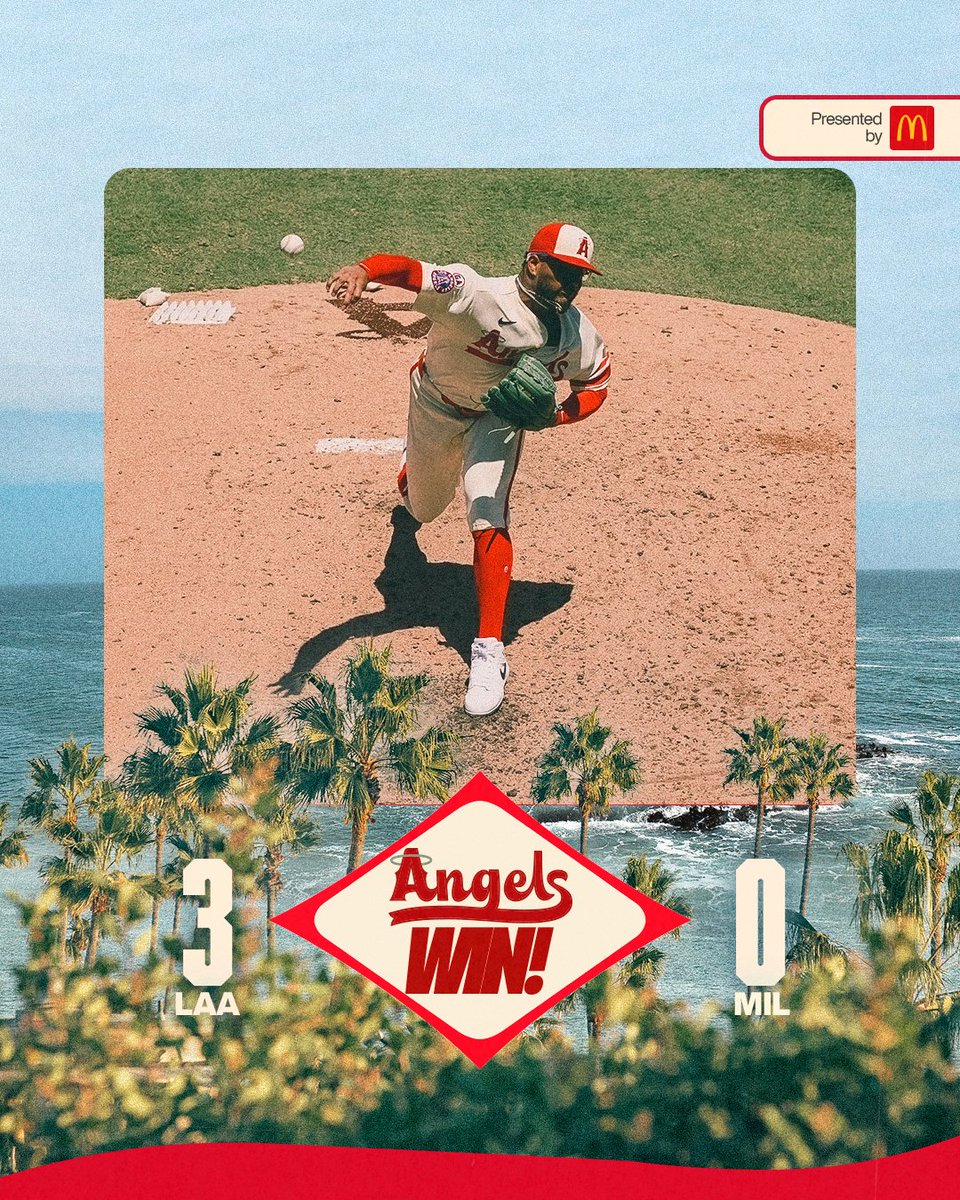 Angels's tweet photo. Sunday shutout 🙌

#RepTheHalo | #SoCalMcD https://t.co/42i12cWGgM