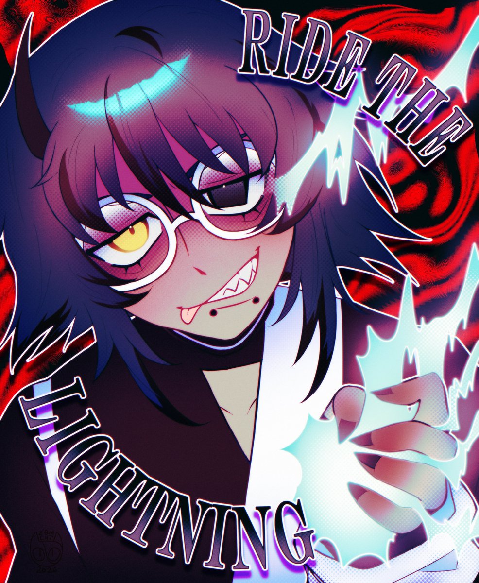 z0mc4t's tweet photo. artfight 2026 is over! how are we feeling, tragedy? i hope we win, my win/lose team ratio is uneven @_@

anyways, ocs belong to: riza1741, asteriellx, and asukarkreutz on artfight!
#artfight2026 #teamtragedy https://t.co/hfHxNIPMSC