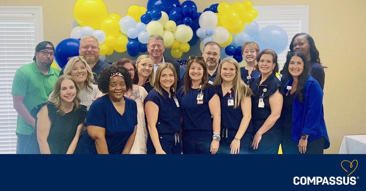 compassus's tweet photo. Celebrating 20 years of serving Hattiesburg, MS, and the surrounding communities is a meaningful milestone, and we couldn’t be prouder of the Compassus hospice team that made it possible. 

Visit Hattiesburg Hospice https://t.co/VSEEuzw6bl.

#Compassus20 #HospiceCare #Anniversary https://t.co/xQhkpYkEYf