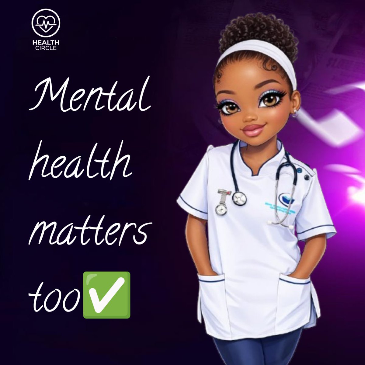 HealthCircle001's tweet photo. Good evening fams😊
Sorry for the late post😔This country and electricity issues😂

We usually focus more on taking care of our bodies.........

But what of our minds?

What is one thing that helps you feel mentally refreshed❔👇👇
Let's grow healthy together😊 https://t.co/d6xumNHexh