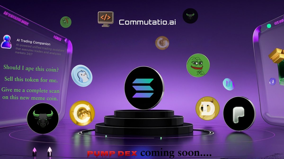 commutatioaii's tweet photo. Scan ethereum:0x051fb509e4a775fabd257611eea1efaed8f91359 solana:9cRCn9rGT8V2imeM2BaKs13yhMEais3ruM3rPvTGpump $PONS OR any meme coin before aping for a complete analysis on your future trades. Be the ghost in Crypto. Buy before it pumps. 

Use https://t.co/GRGzfpXRYm trading companion for easy access to all data related to any meme coin. 

PUMPDEX meme trading platform coming soon!!!🔨