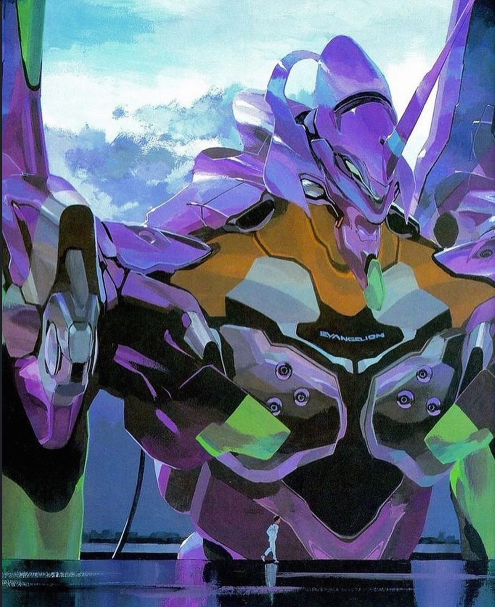EvangelionShots's tweet photo. Evangelion Art by Ikuto Yamashita https://t.co/Fa3TYZh7de