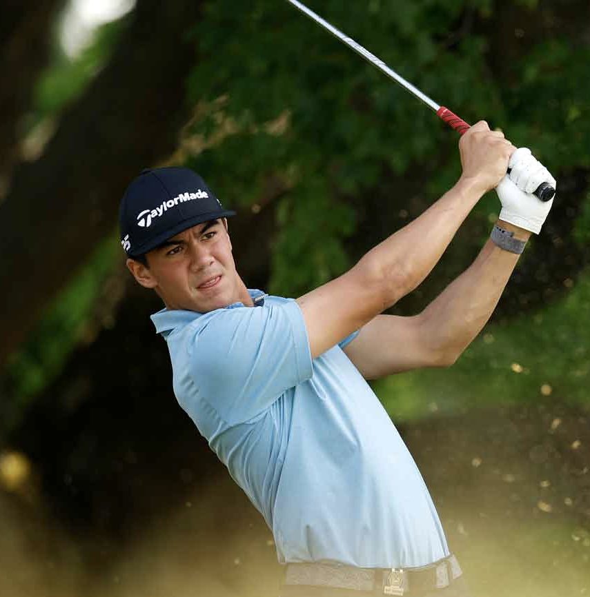 TourSwingsTommy's tweet photo. Congrats to Michael Thorbjornsen on his first career PGA Tour win. 

But let’s also congratulate the 10-finger grip. It doesn’t win very often. 

Thorbjornsen is one of only a few guys on Tour who uses a 10-finger grip. 

Plenty of ways to get it done. https://t.co/uHBl0kSVt5
