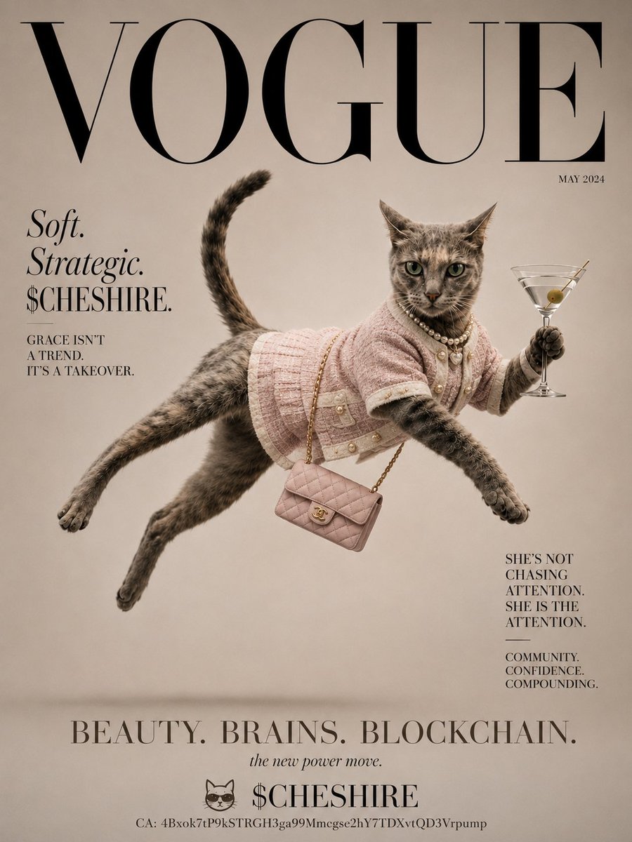 BlakeDeniro's tweet photo. @rektmando Need to add $CHESHIRE to this list

Superviral cat right now on tiktok with over 30 million views in under 2 days

Cant fade this type of motion
👀🚀 https://t.co/jOxjG2o3Kk