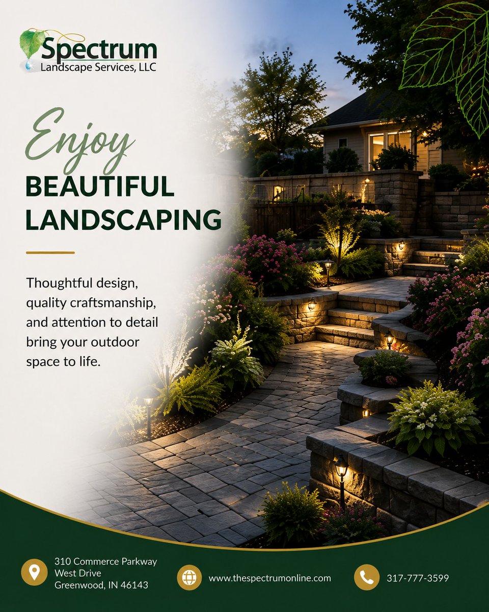 spectrumscapes's tweet photo. πΏ Your backyard should be your favorite room.
A custom patio, beautiful landscaping, and the right outdoor features can turn any yard into your favorite place to relax.
What's the first upgrade you'd make?
π https://t.co/X2hK9WVTj6
#BackyardGoals #OutdoorLiving #Landscaping https://t.co/34I2UChO0a