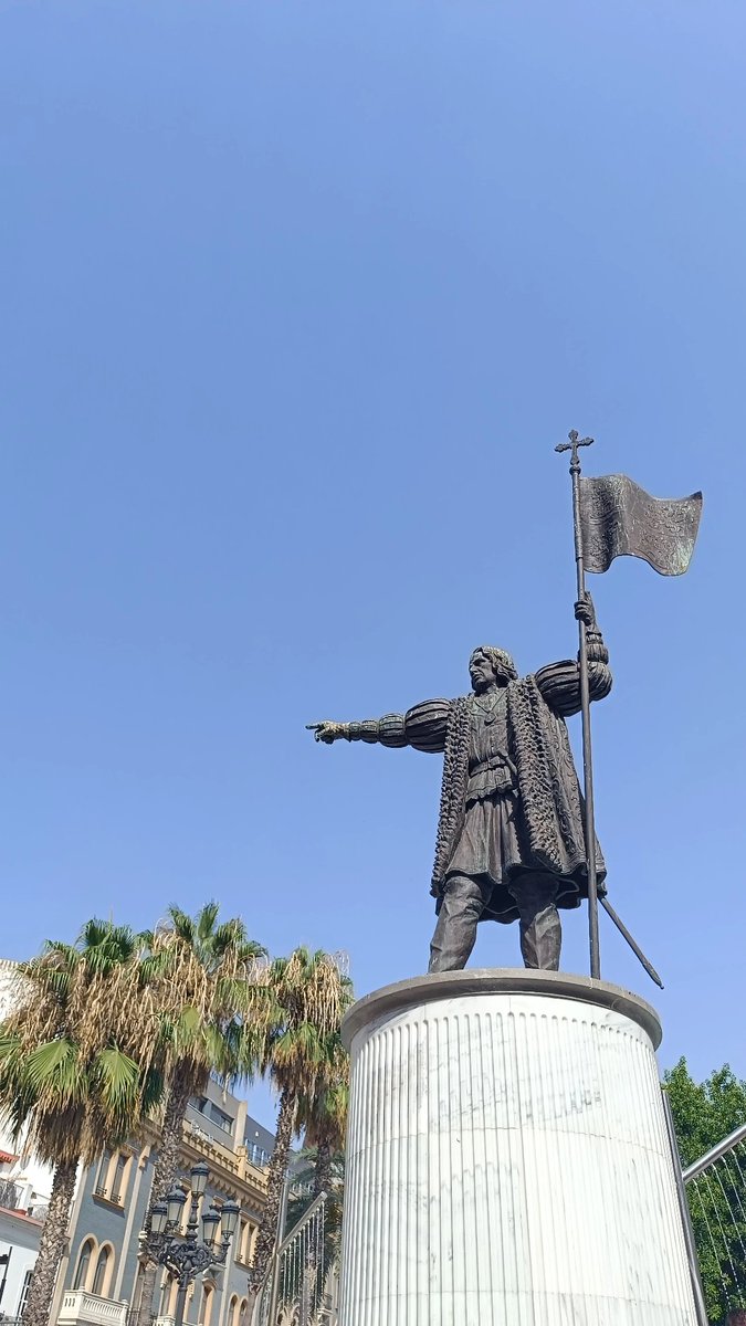 EduLopez1889's tweet photo. Tal día como hoy, pero hace 534 años, partió "del puerto de la Villa de Palos" (Huelva) una expedición que cambiaría la Historia de la Humanidad. Feliz Tres de Agosto, Huelva. Orgulloso de ser onubense. https://t.co/eFY9HdaQIQ